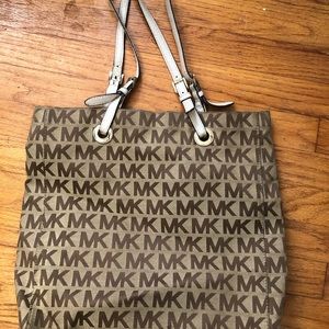 Michael kors canvas bag